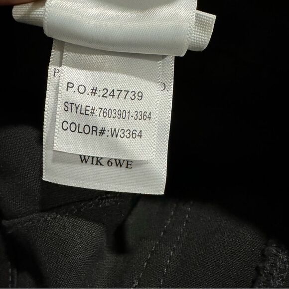 Revolve PAIGE Mayslie Straight Ankle in Black Fog Luxe Coating - Picture 10 of 13